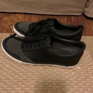 Mens Seven91 Black Sneakers